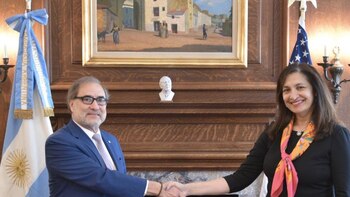 Jorge Argüello se reunió con