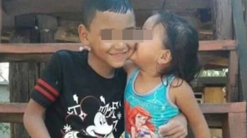 Los niños Dayron, de 8 años, y Keyla, de 2, resultaron con quemaduras del 90 por ciento de su cuerpo (Foto: Especial)