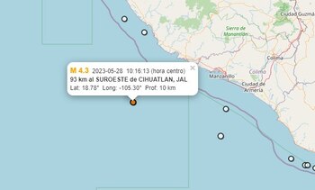 SISMO Magnitud 4.3 Loc. 93