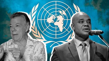 El canciller Luis Gilberto Murillo se va a reunir con el secretario general de la ONU luego de la carta que envió el expresidente Juan Manuel Santos - crédito Jesús Aviles/Infobae