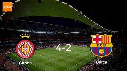 Girona consigue la victoria en casa frente a Barcelona 4-2