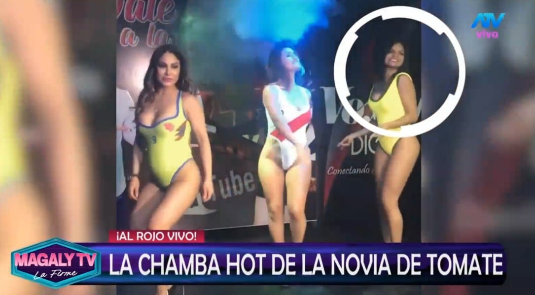 Vanessa López cuestiona si Tomate Barraza conocía los shows de su prometida: “Para casarte tienes que investigar”. Captura: Magaly TV La Firme.