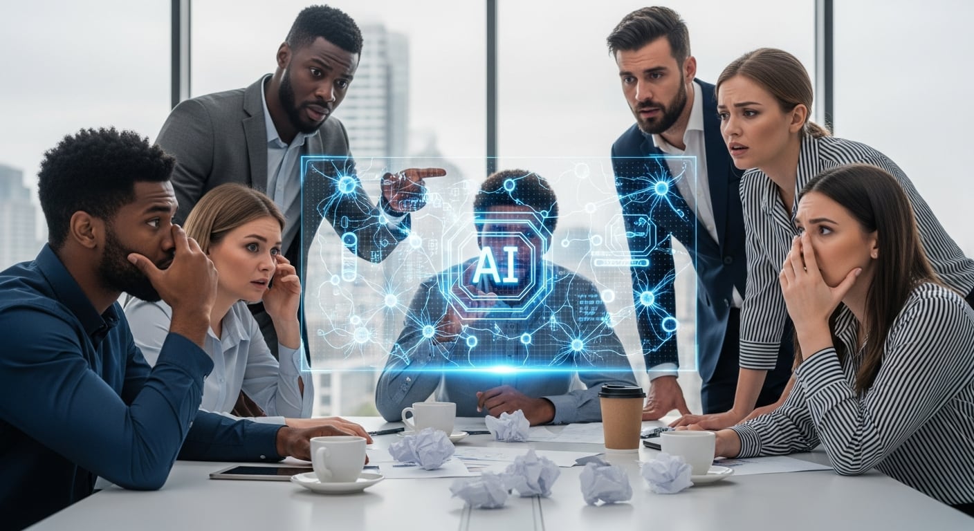 La adopción de la inteligencia artificial (IA) en los entornos laborales de Estados Unidos continúa en ascenso.
(Imagen ilustrativa Infobae)