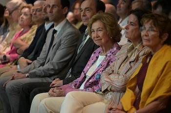 La reina Sofía III Simposio America&Spain250 de Nueva Orleans. (EFE)