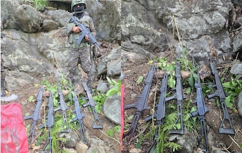 Las autoridades indicaron que los sospechosos presuntamente abastecían de armas a redes de tráfico transfronterizo vinculadas con el narcotráfico.