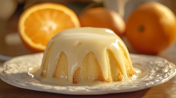 Mezclar jugo de naranja, azúcar