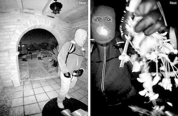 Dos de las imágenes publicadas