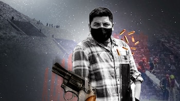 Julio César Jasso, el tirador de la zona arqueológica de Teotihuacán que dejó dos muertos (incluyéndolo asdemás de una mujer canadiense) y 13 heridos el lunes 20 de abril de 2026 Fotoarte Jesús Ramírez Infobae México