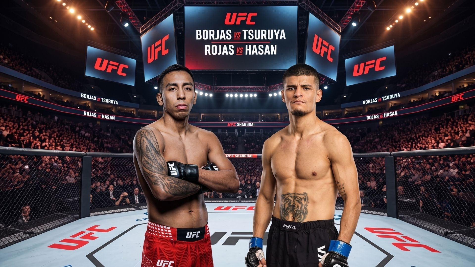 Doble presencia peruana en el UFC Shanghái: Kevin Borjas busca su tercera victoria y Nilson Rojas debutará en la promotora