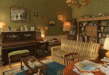 Recreación de la casa de