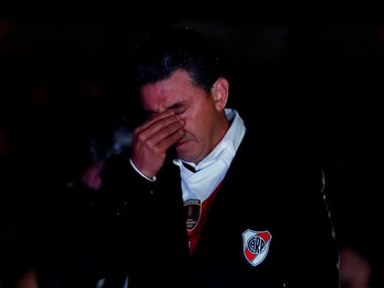 La emoción de Marcelo Gallardo