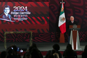 Mexico's President Andres Manuel Lopez