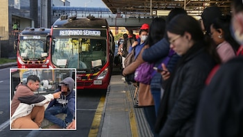 ‘Influencer’ en Bogotá entrevistó a un ladrón de celulares en TransMilenio y este le contó cómo opera