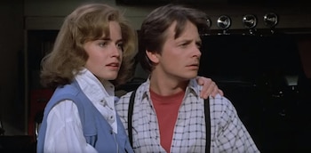La actriz describió que la cercanía con Michael J. Fox era fruto de emociones reales y no solo de interpretación actoral (Universal Pictures)