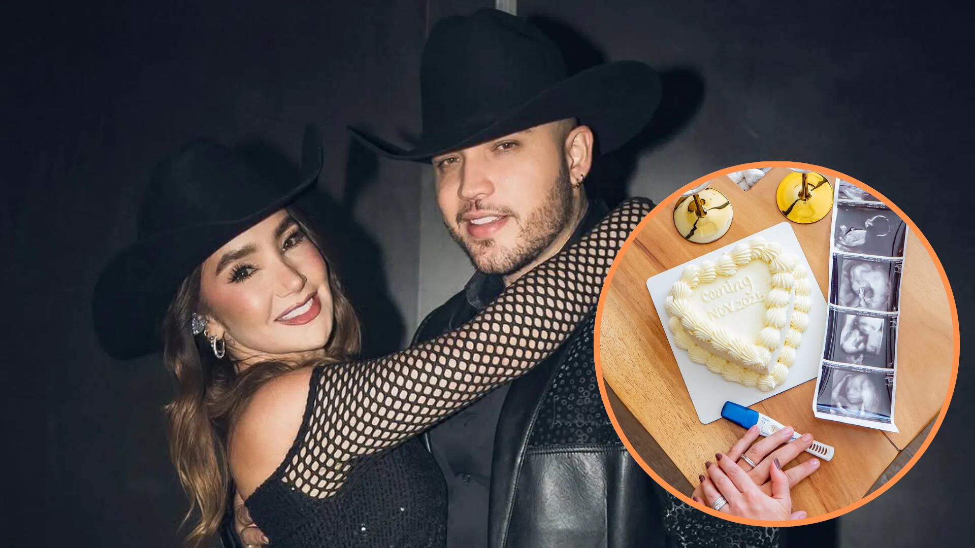 Jessi Uribe y Paola Jara se casaron y esperan su primer hijo - crédito @paolajarapj/ Instagram