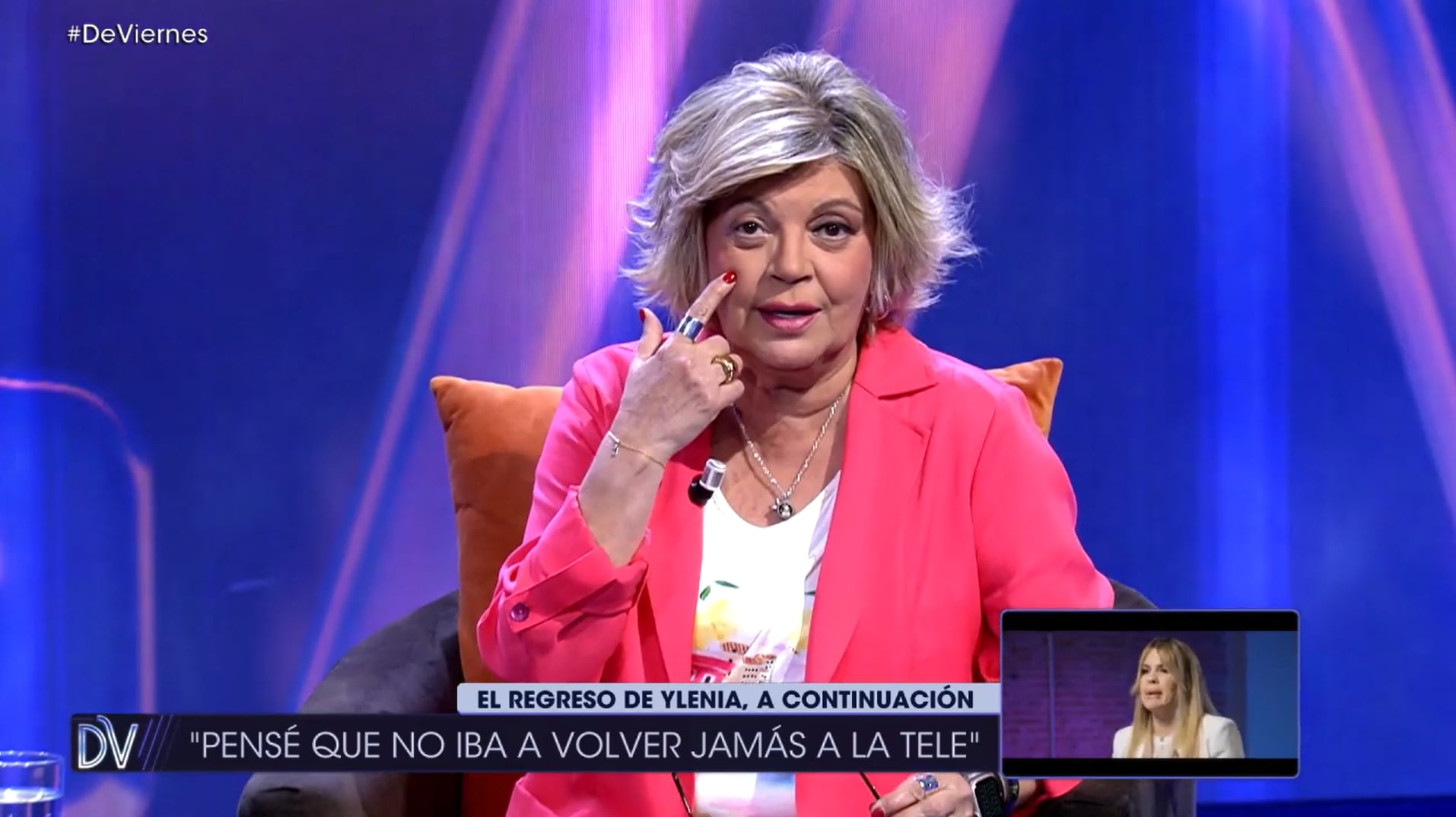 El estrés tras el escándalo de Alejandra Rubio provoca un orzuelo a Terelu Campos (Mediaset España)