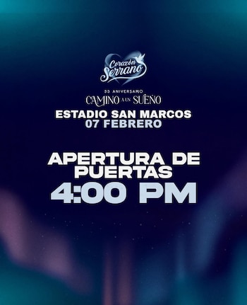 Concierto de Corazón Serrano en