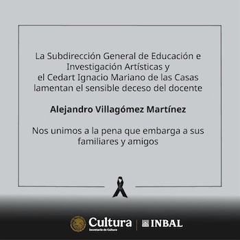 El accidente ocurrió la noche del martes 22 de julio y costó la vida a los docentes del CEDART Alejandro Villagómez Martínez y Laura Cecilia "Ceci" González. Crédito: Redes sociales