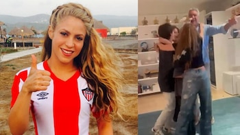 Video: así celebró Shakira el