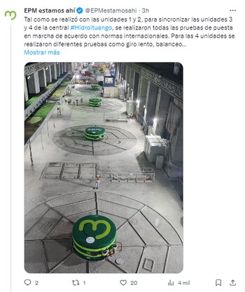 EMP detalló el proceso de