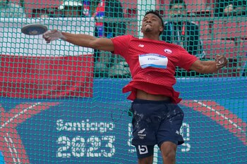 El chileno Santiago Ford compite