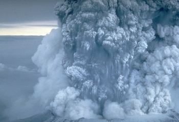 Erupción del Monte Santa Helena