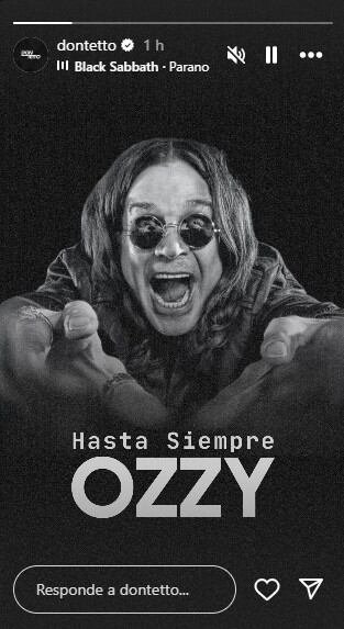 Distintas figuras del entretenimiento y hasta del Gobierno recordaron a Ozzy Osbourne a través de las redes sociales - crédito redes sociales