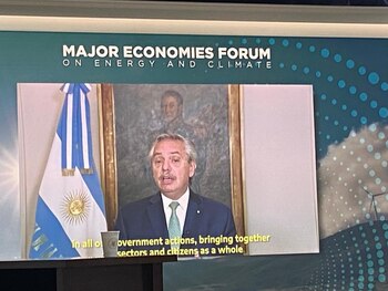 El mensaje grabado de Alberto