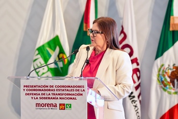 Imelda Castro es nueva coordinadora de Sinaloa.
Crédito: X/ @imeldacastromx