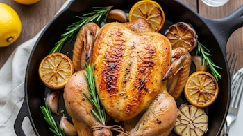 Receta de pollo al limón