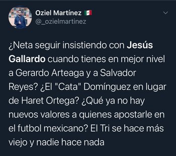 También se comparó a los