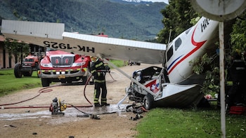 Accidente de avioneta en Cundinamarca: