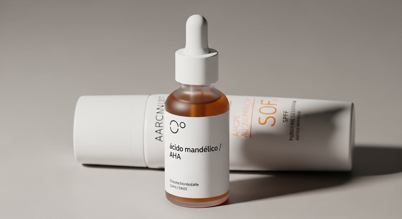 Un dermatólogo puede recomendar el ácido mandélico como exfoliante químico de acción más gradual, especialmente en piel sensible o con rosácea - (Imagen Ilustrativa Infobae)