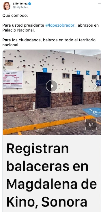 La legisladora señaló que mientras