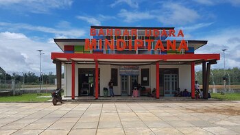 Es un modesto aeropuerto de