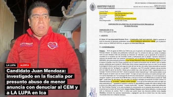 Candidato al GORE Ica demandó al medio regional La Lupa luego de revelar una denuncia fiscal en su contra sobre un presunto abuso sexual a una menor de edad. (Foto: La Lupa)