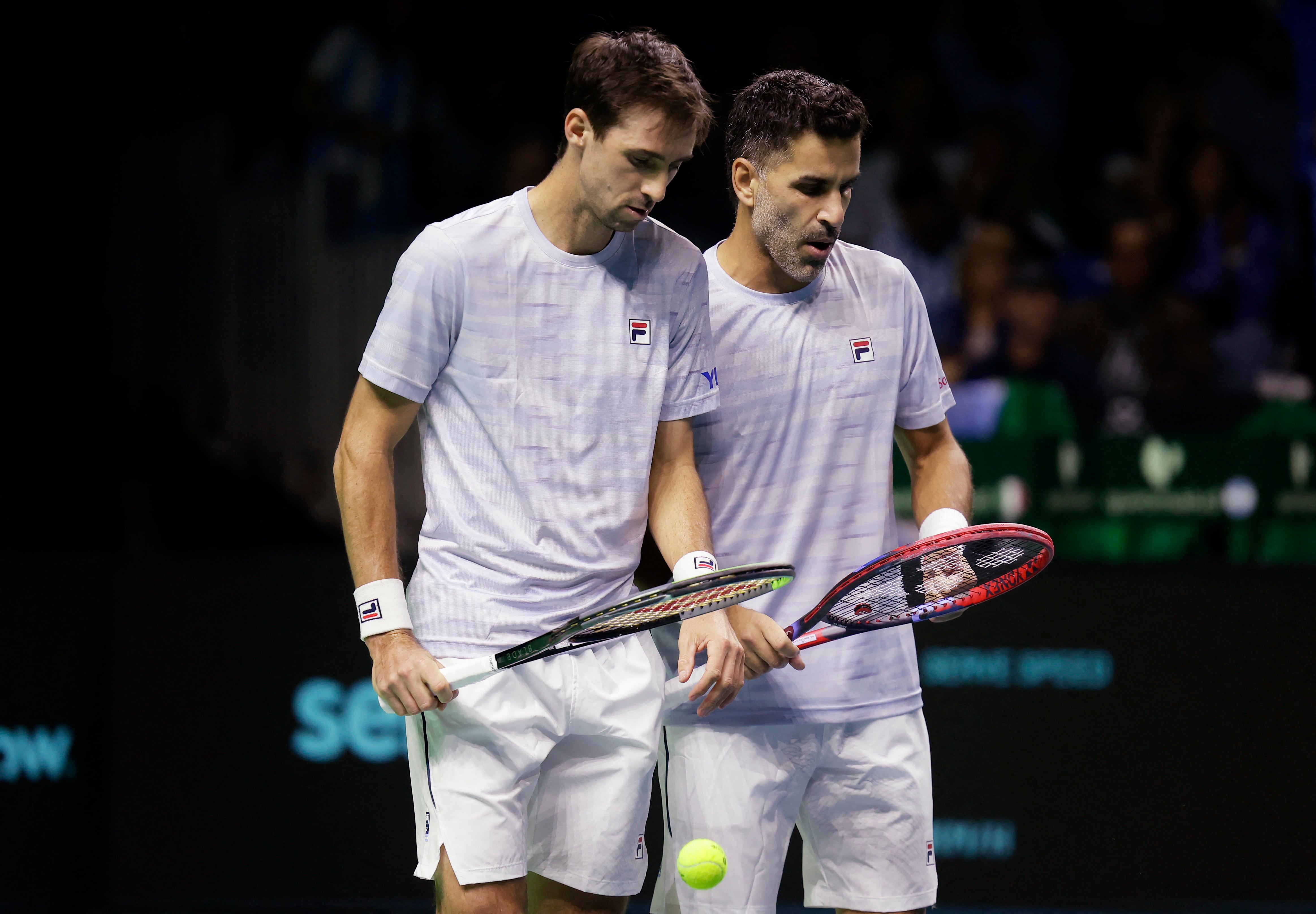 Molteni y González volvieron a formar dobles después de un tiempo (Foto REUTERS/Jon Nazca)