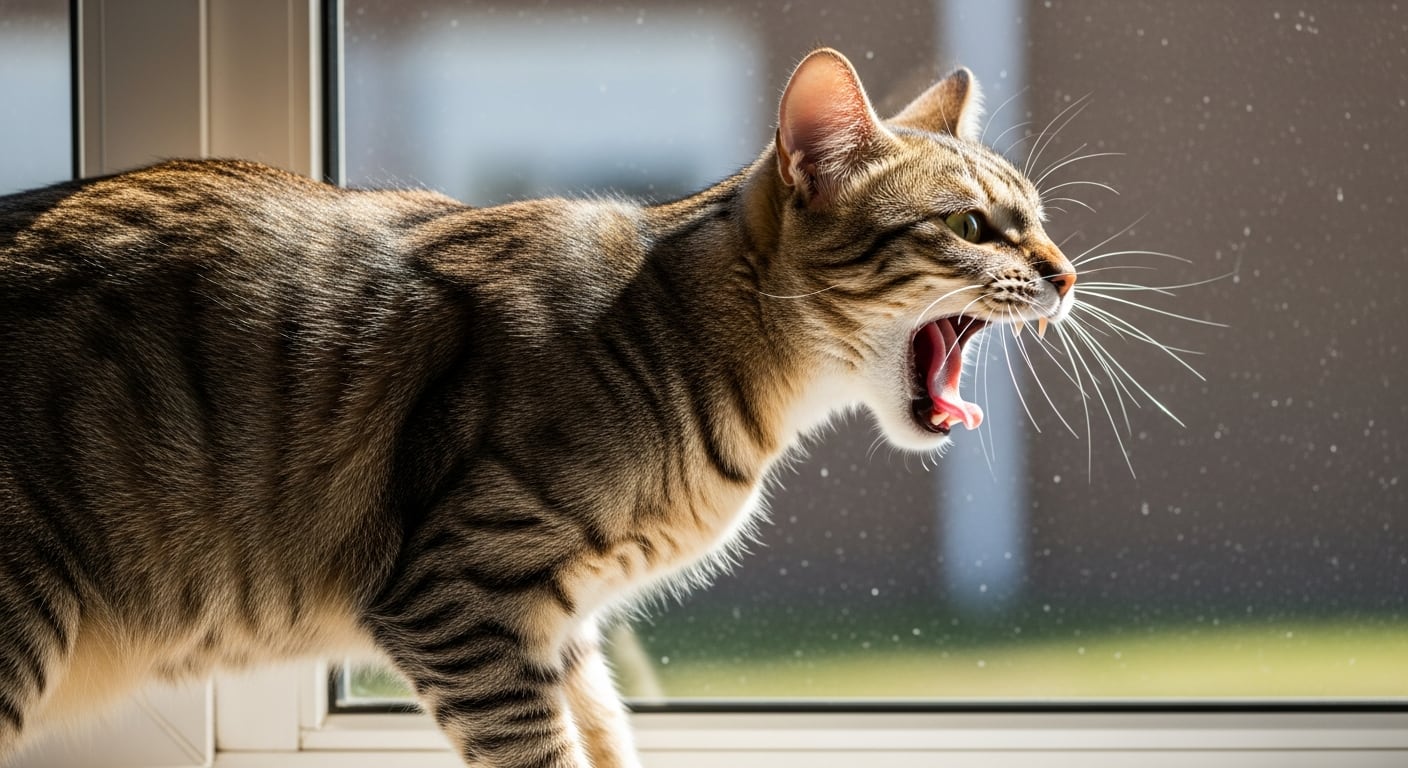 Una gata no esterilizada puede mostrar cambios de conducta bruscos durante su periodo fértil (Imagen Ilustrativa Infobae)