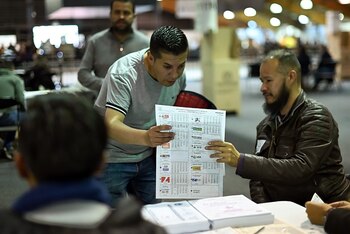 Por medio de un comunicado hecho el 4 de noviembre el partido Fuerza de la Paz, , dio a conocer que le hicieron un llamado a la Registraduría Nacional del Estado Civil para que se ordene un reconteo de votos en Cali - crédito Natalia Pedraza Bravo /EFE