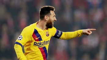 Gol y récord absoluto, yerro insólito y un duro codazo que lo dejó KO: el partido de Lionel Messi en el triunfo del Barcelona