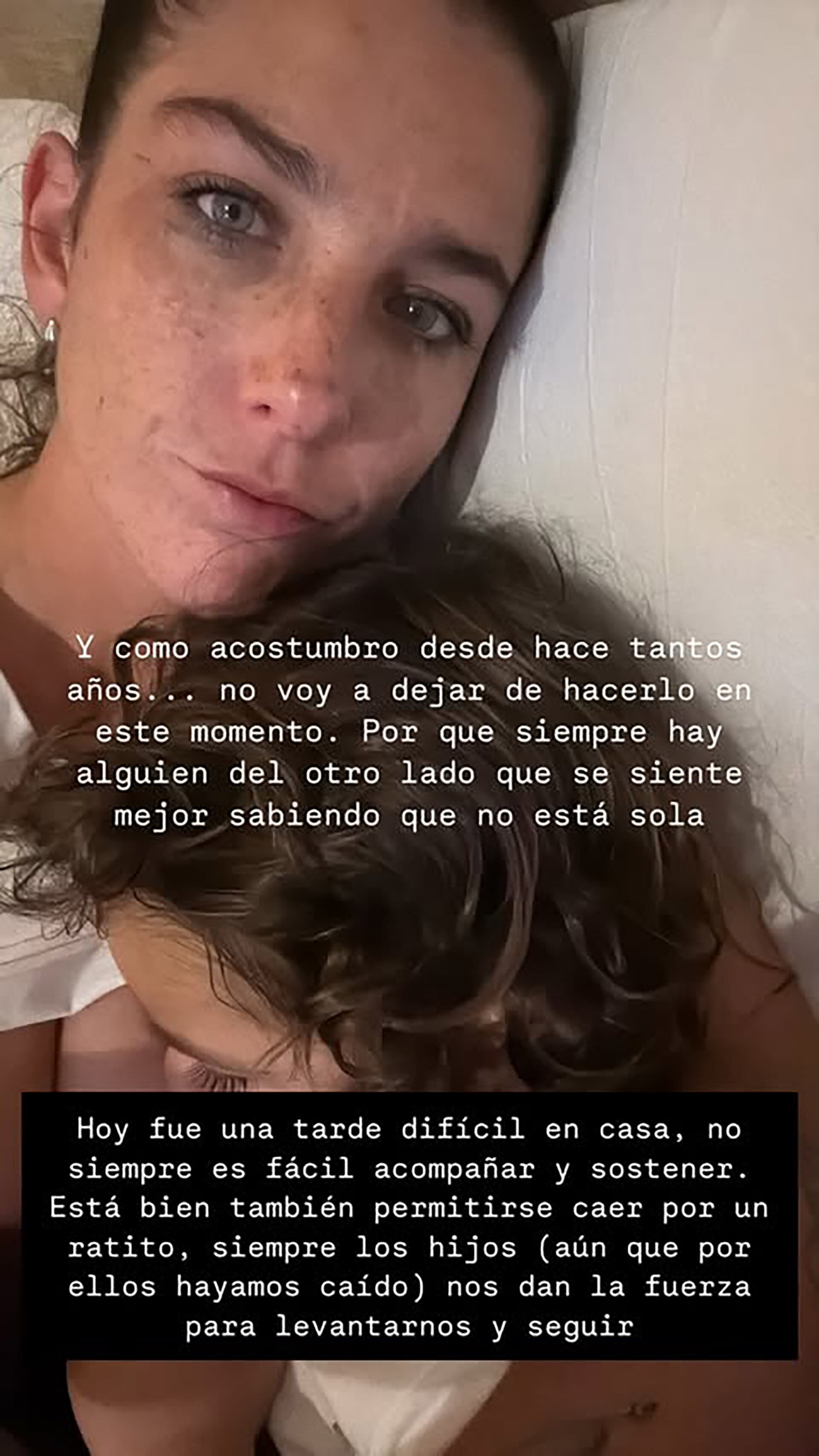 Juana se sinceró ante sus seguidores y contó cómo atraviesa la separación