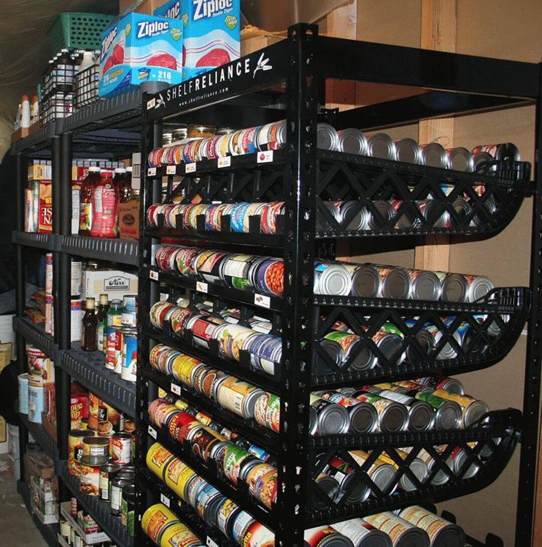 Los alimentos de Leandro Azzolin, preparados en caso de emergencia