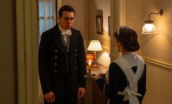 'La Promesa': Estefanía chantajea a Carlo. (RTVE)