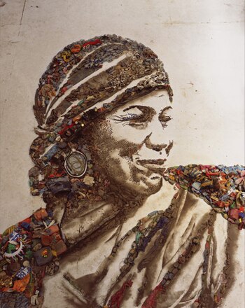 El artista realizó la "Serie