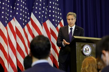 El secretario de Estado estadounidense,