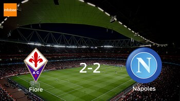 Fiorentina 2 - 2 Nápoles