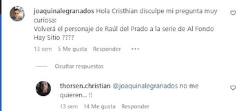 Christian Thorsen responde a la