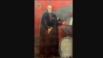 Retrato de Vicente Morales y Duárez (1757-1812), jurista, catedrático sanmarquino y presidente de las Cortes de Cádiz. (Museo de Arte UNMSM)