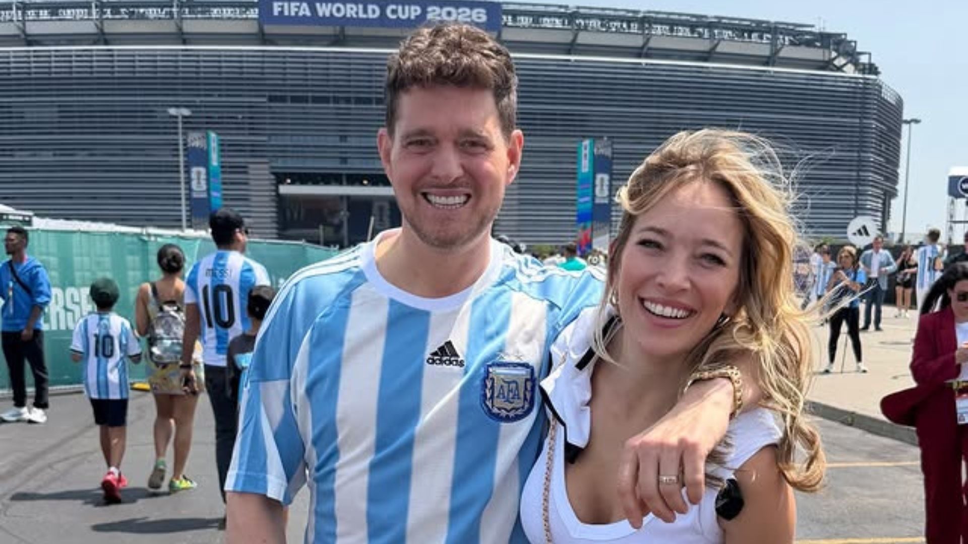 Michael Bublé defendió a la Argentina de las críticas recibidas luego del Mundial: “No sean celosos”