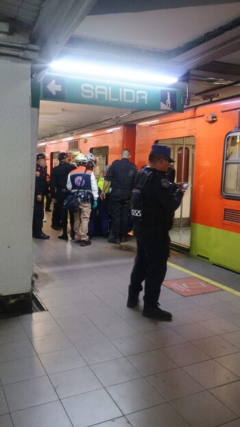 La mujer aún presentaba signos